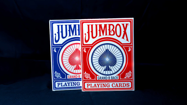 Jumbox Marked Deck (Red) by Magic Dream - Markiertes Kartenspiel
