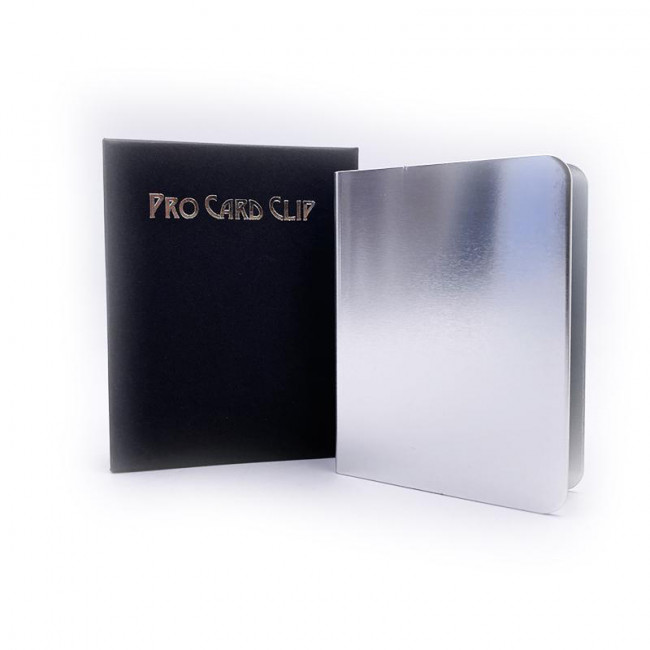 Kartenklammer - Pro Card Clip - Card Guard - Silber