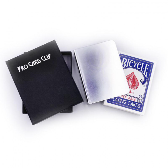 Kartenklammer - Pro Card Clip - Card Guard - Silber