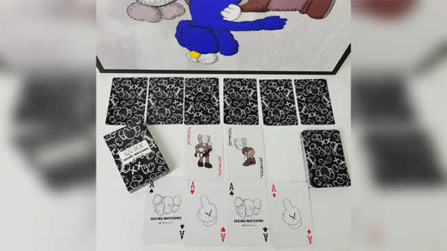 Kaws Seeing / Watching Black Edition - Pokerdeck