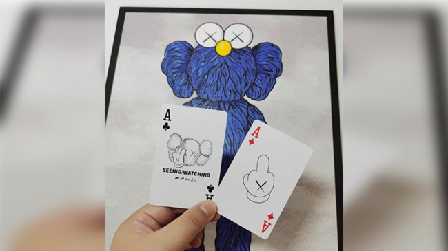 Kaws Seeing / Watching Black Edition - Pokerdeck