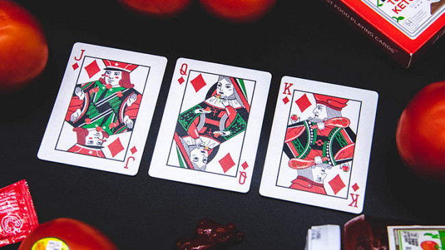 Ketchup Playing Cards by Fast Food - Pokerdeck