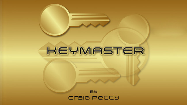 Keymaster Brass by Craig Petty - Zaubertrick mit Schlüssel