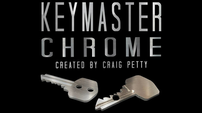 Keymaster Chrome by Craig Petty - Zaubertrick mit Schlüssel