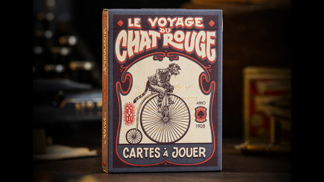 Le Voyage Du Chat Rouge by Stockholm17 - Pokerdeck