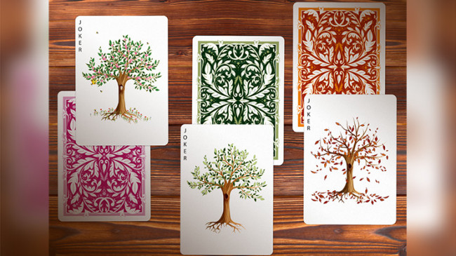 Leaves Summer by Dutch Card House Company - Pokerdeck