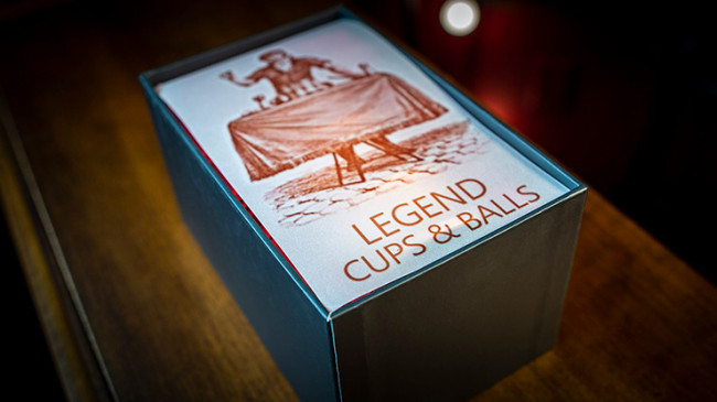 LEGEND Cups and Balls (Copper/Polished) by Murphy's Magic - Becherspiel