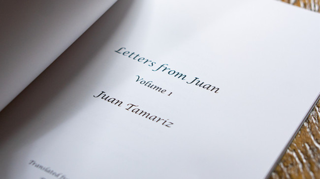 Letters from Juan Volume 1 by Juan Tamariz - Buch