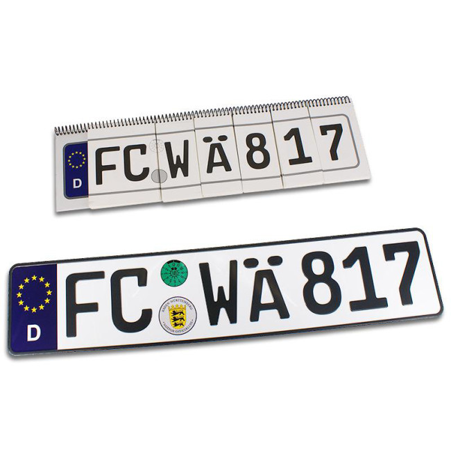 License Plate Prediction by IDEAA Lab - German - Bühnentrick
