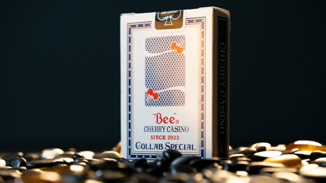 Limited Bee X Cherry - Blau - Pokerdeck