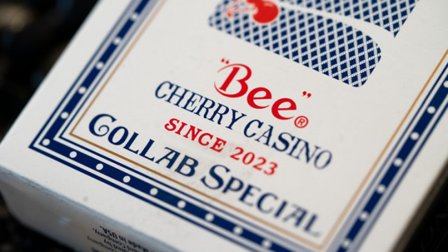 Limited Bee X Cherry - Blau - Pokerdeck