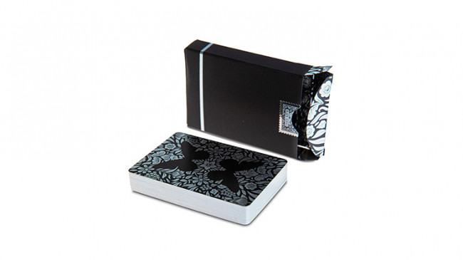 Limited Edition Butterfly (Black and Silver) by Ondrej Psenicka - Pokerdeck