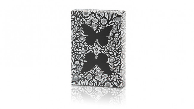 Limited Edition Butterfly Marked (Black and White) by Ondrej Psenicka - Pokerdeck - Markiertes Kartenspiel