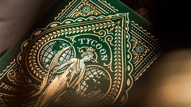 Limited Edition Green Tycoon by theory11 - Pokerdeck