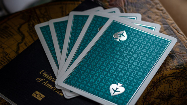 Limited Edition Lounge in Terminal Teal by Jetsetter - Pokerdeck