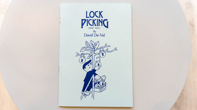 LOCK PICKING BOOK VOL.2 by David De Val - Buch