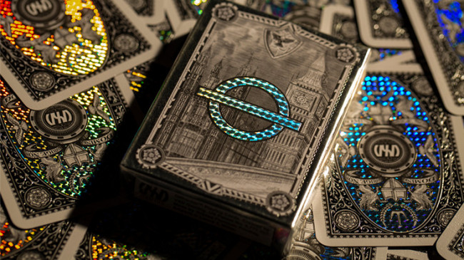 London Diffractor Silver - Pokerdeck