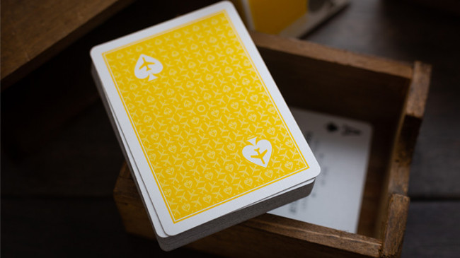 Lounge Edition in Taxiway Yellow by Jetsetter - Pokerdeck
