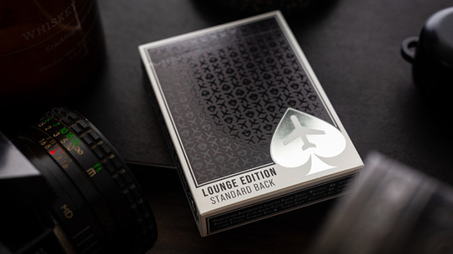 Lounge Edition Marked (Tarmac Black) by Jetsetter - Pokerdeck - Markiertes Kartenspiel