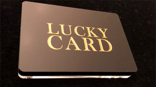 Lucky Card Deluxe by Wayne Dobson & Alan Wong - Hands Off Routine