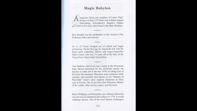 Magic Babylon by Joe Hernandez - Buch