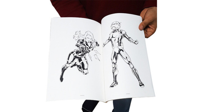 Magic Coloring Book by JL Magic - AVENGERS - Zaubertrick