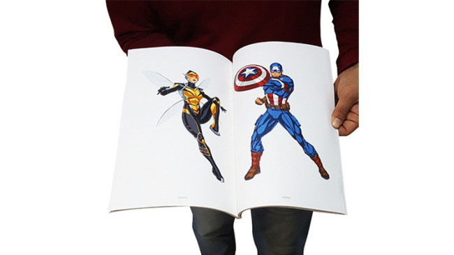 Magic Coloring Book by JL Magic - AVENGERS - Zaubertrick