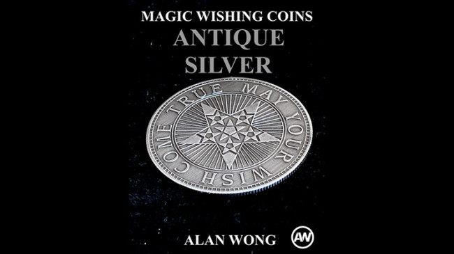 Magic Wishing Coins Antique Silver (12 Coins) by Alan Wong