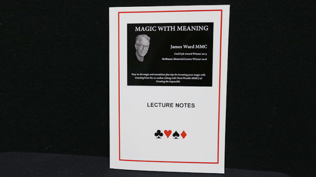 MAGIC WITH MEANING by James A Ward - Buch