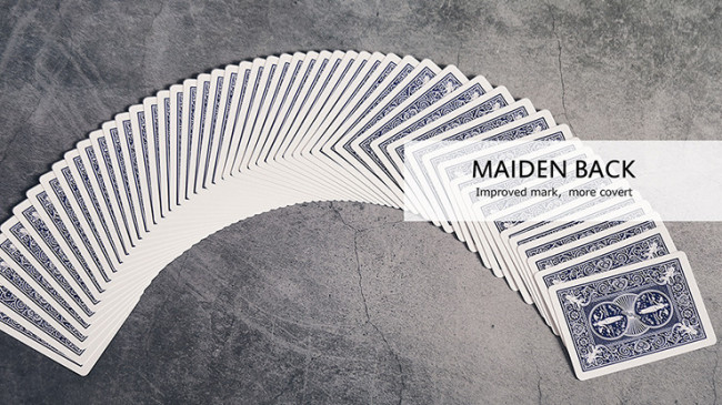 Bicycle Maiden - Blau - Marked Playing Cards - Markiertes Pokerdeck