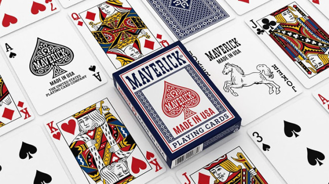 Maverick Made in the USA (Blue) - Pokerdeck