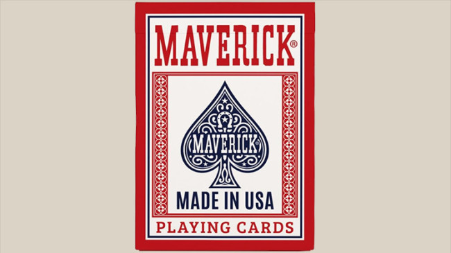 Maverick Made in the USA (Red) - Pokerdeck