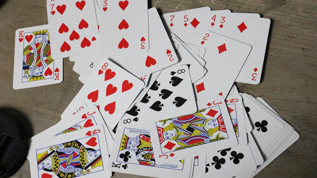 Mini Bicycle Cards (Green)