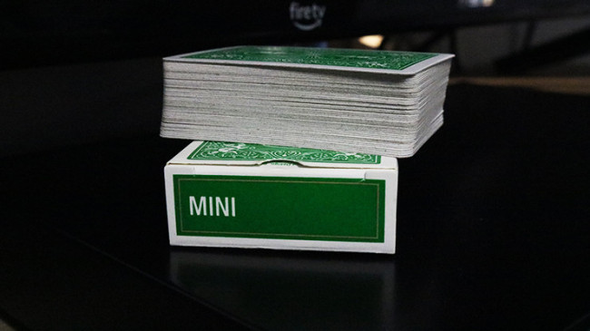 Mini Bicycle Cards (Green)