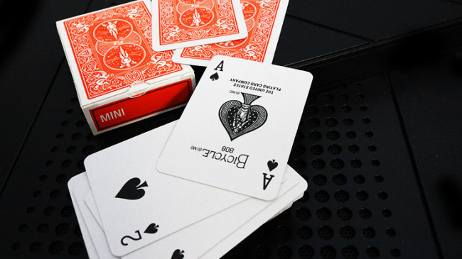 Mini Bicycle Cards (Orange)