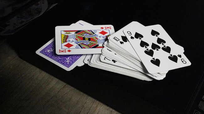 Mini Bicycle Cards (Purple)