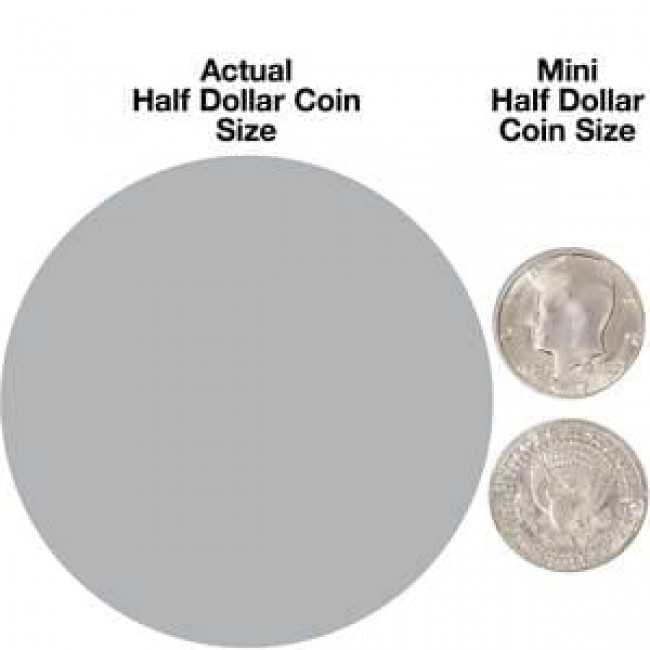 Mini Half Dollar - Miniature Coin - Kleine Münze
