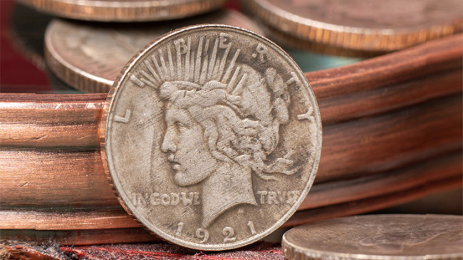 Mini Peace Dollar (Pack of 5 coins) by N2G