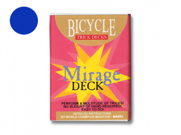 Mirage Deck Bicycle - Blau - Zaubertrick