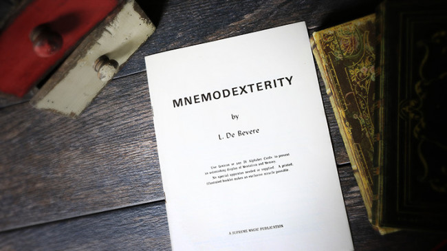 Mnemodexterity by L. De Bevere - Buch