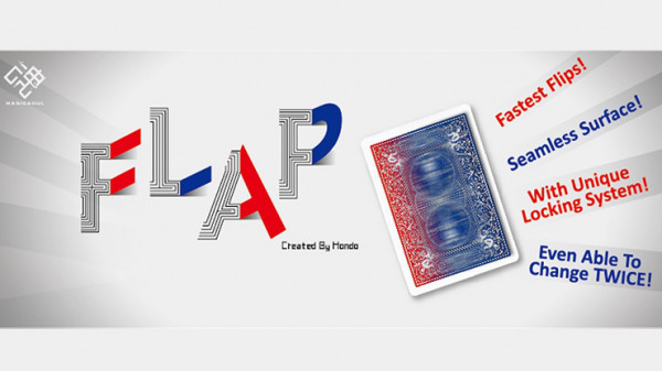 Modern Flap Card to Box - Blau - Karte zu Kartenschachtel