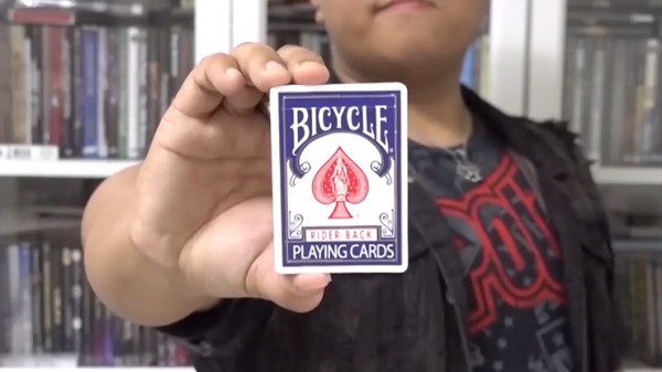 Modern Flap Card to Box - Blau - Karte zu Kartenschachtel