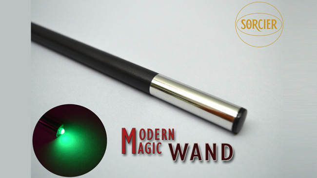 Modern Light Wand GREEN by Sorcier Magic