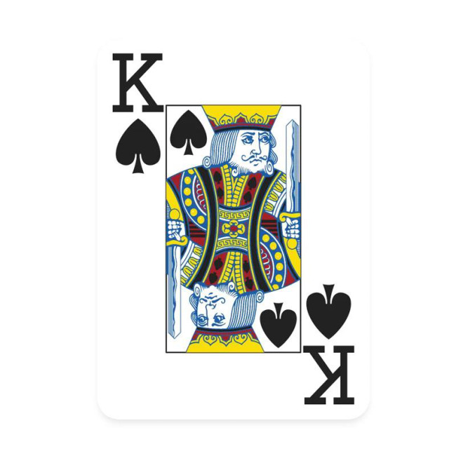 Modiano playing cards - Texas Poker 2 Jumbo index Blue