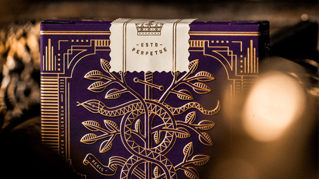 Monarch Royal Edition (Purple) by theory11 - Pokerdeck