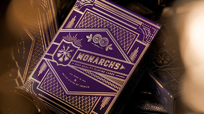 Monarch Royal Edition (Purple) by theory11 - Pokerdeck