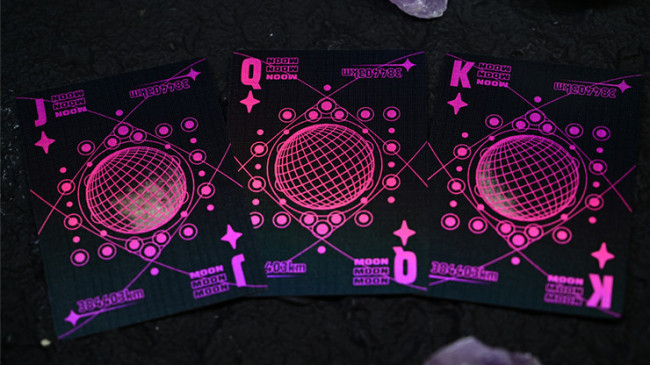 Moon (Black Holo) - Pokerdeck