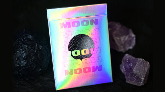 Moon (White Holo) - Pokerdeck