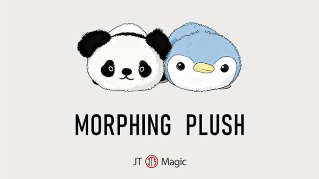 Morphing Plush (Panda to Penguin Blue) by Jackie Zhao and JT Magic