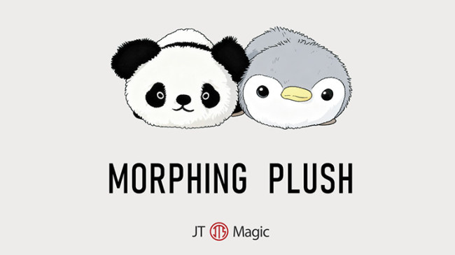 Morphing Plush (Panda to Penguin Grey) by Jackie Zhao and JT Magic